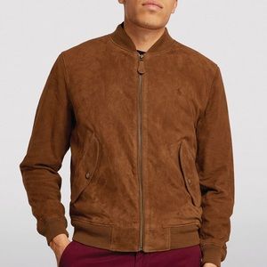 Polo Ralph Lauren Suede Bomber Jacket